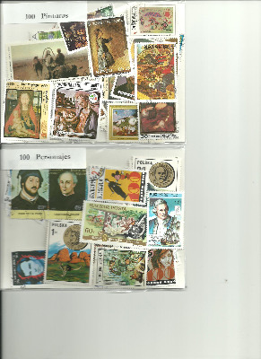 Sellos usados mundiales por temas